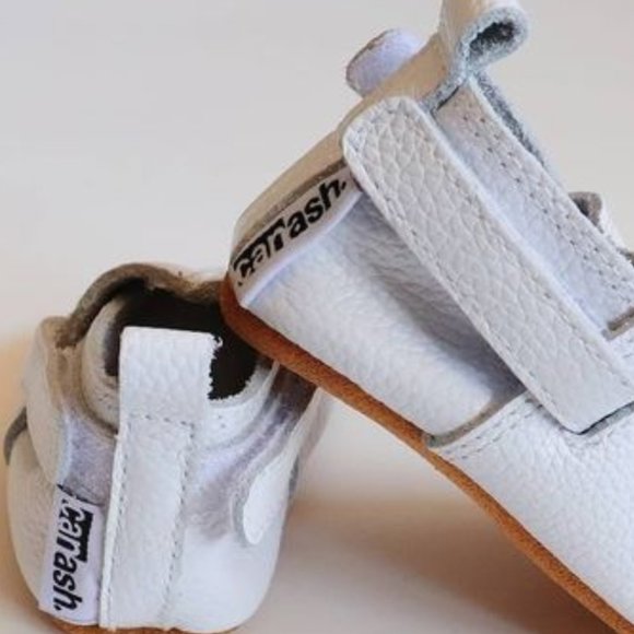 CANASH & CO.: BLACK BABY/TODDLER GENUINE LEATHER SHOES - Picture 5 of 7